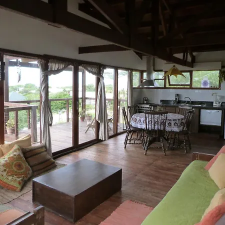 Cabana En La Playa. Ventanales Y Terraza Al Mar Salinas Exterior photo